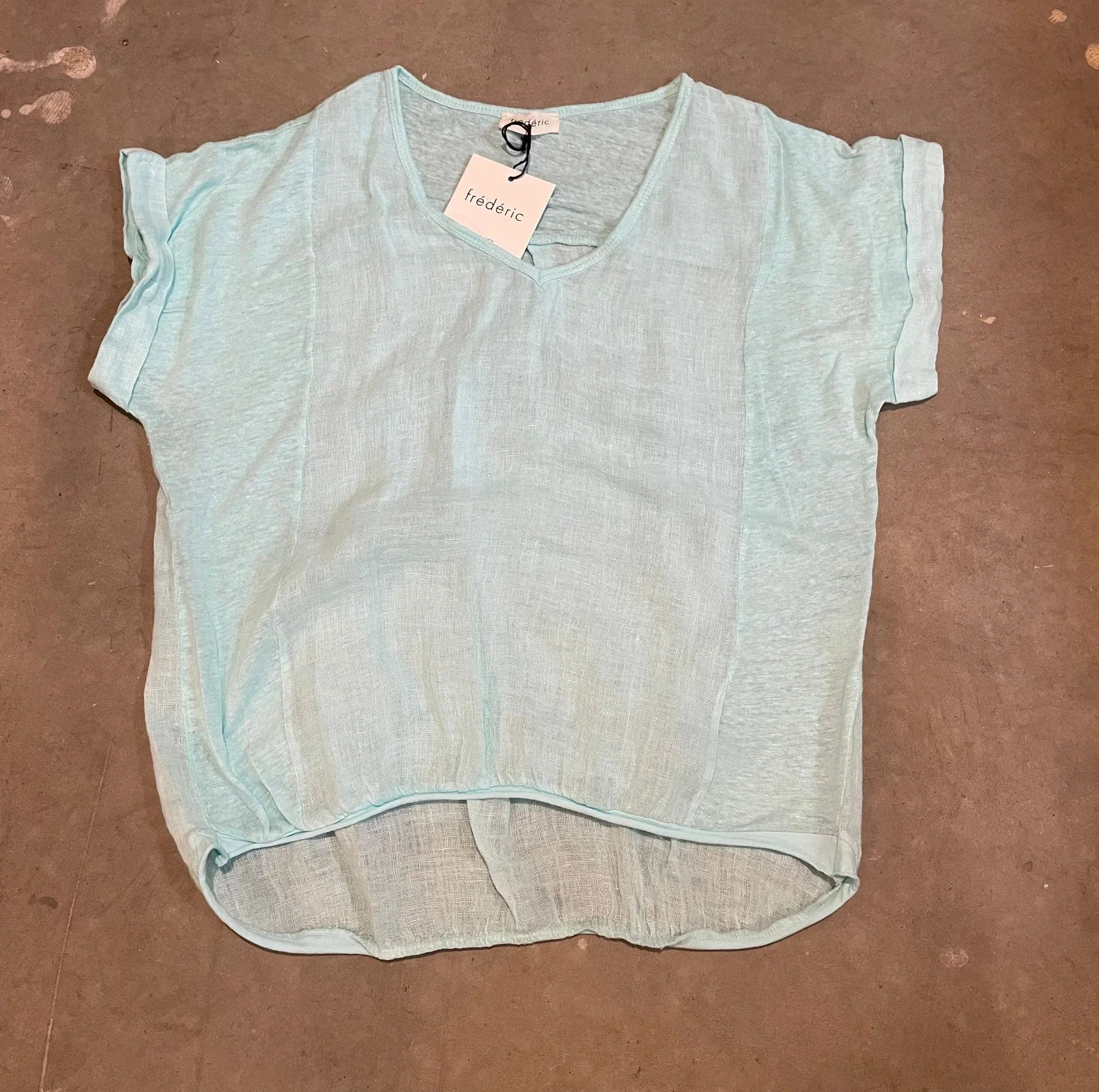 Plain Italian Linen Tee - Siena - Image 39
